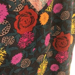 American Apparel Floral Tank